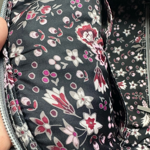 Gray Quilted Vera Bradley Backpack main image 4